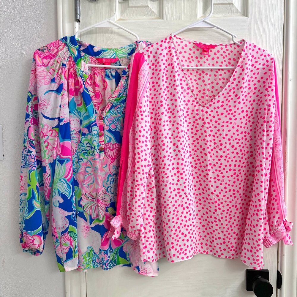 Bundle! Lilly Pullitzer Long Sleeve shirts size M